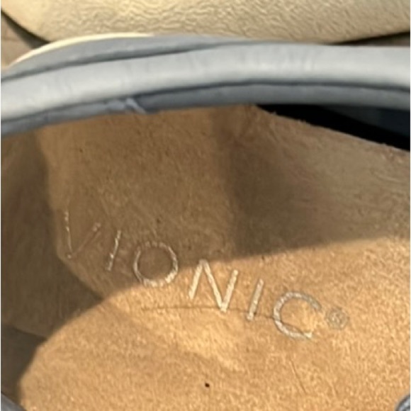 Vionic Women's Light Blue Lace Up Leather Footwear size 10 - Picture 2 of 10